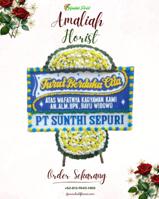 Papan Bunga Duka di 11 Ulu